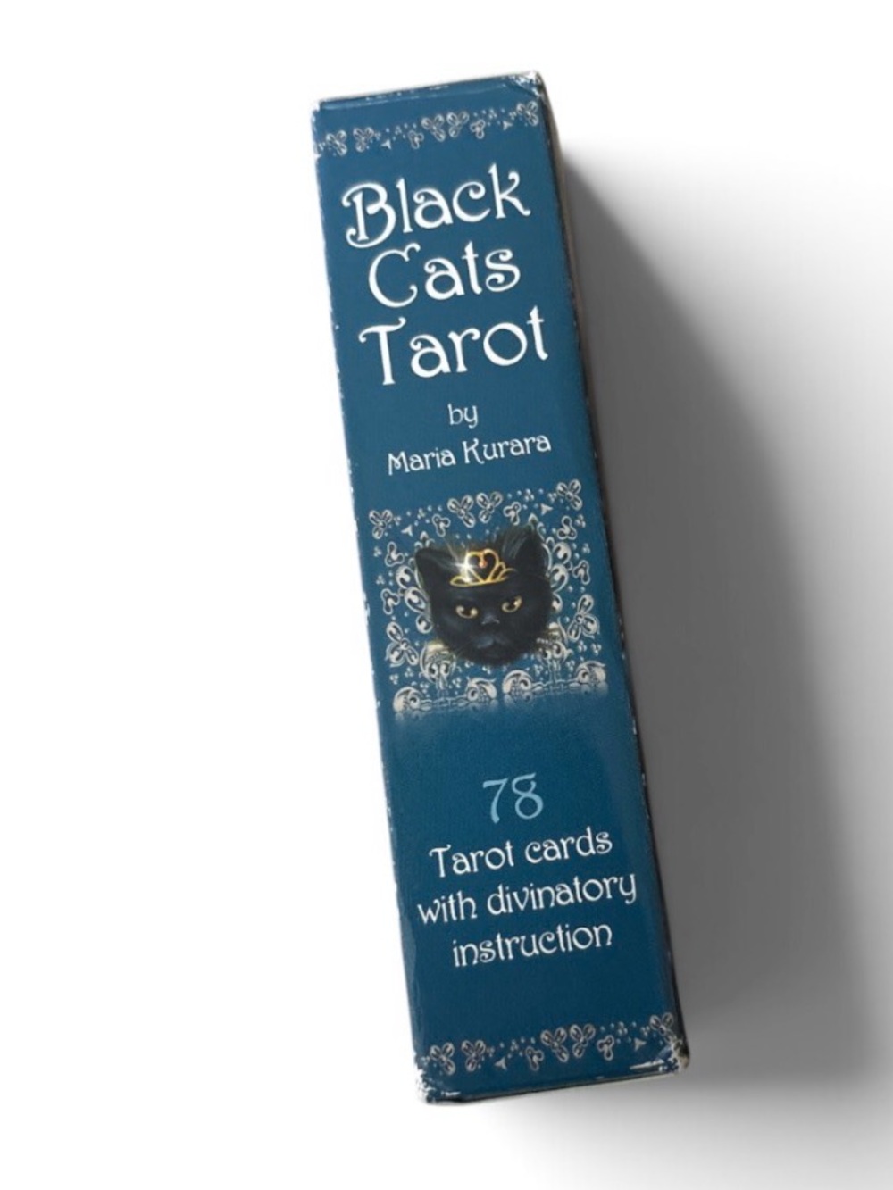 Black Cats Tarot Deck - Mystical Blue Tarot Cards - Picture 3 of 5